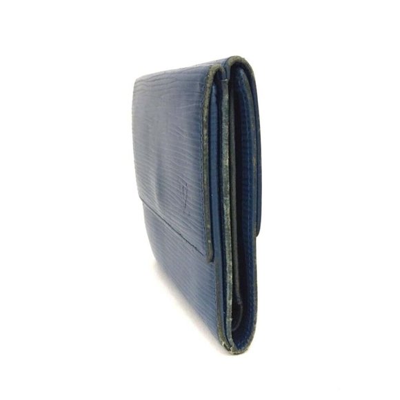 013055D Louis Vuitton Wallet Epi Porte Feiulle Elise Credit Leather Trifold - Picture 2 of 9